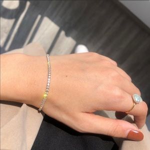 Beautiful Sterling & Gemstone Bracelet